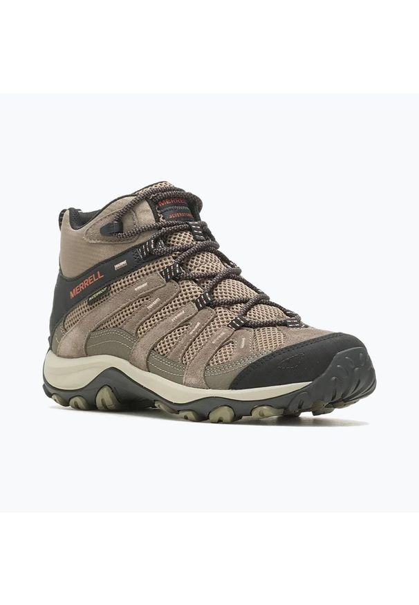 Buty trekkingowe męskie Merrell Alverstone 2 Mid WP. Kolor: brązowy