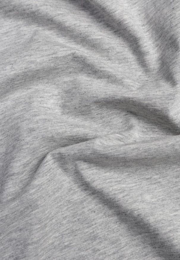 Renee - Szary Bawełniany T-shirt o Kroju Oversize Neduna. Okazja: na co dzień. Kolor: szary. Materiał: bawełna. Styl: elegancki, casual