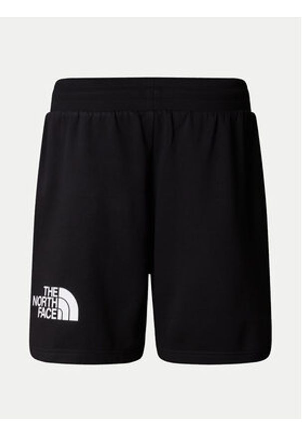 The North Face Szorty sportowe Easy NF0A8C2S Czarny Regular Fit. Kolor: czarny. Materiał: syntetyk. Styl: sportowy