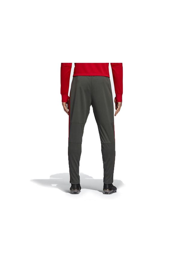 Spodnie sportowe Adidas FC Bayern Tr Pnt. Kolor: czerwony, szary, wielokolorowy. Materiał: dresówka. Sport: piłka nożna