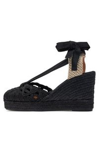 Weekend Max Mara Espadryle Velo 24155211556 Czarny. Kolor: czarny. Materiał: materiał #6