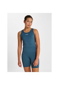 Biustonosz dla kobiet Hummel Intensity Top. Kolor: wielokolorowy, niebieski, zielony #1