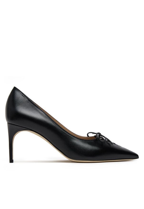 MALONE SOULIERS Szpilki Hedy 70-2 Czarny. Kolor: czarny. Materiał: skóra. Obcas: na szpilce