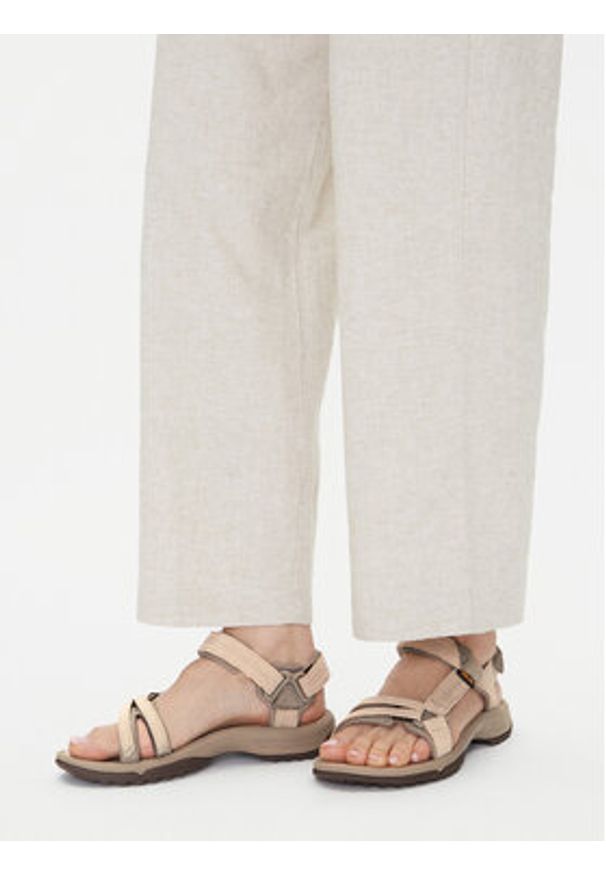 Teva Sandały Terra Fi Lite Suede 1124035 Beżowy. Kolor: beżowy. Materiał: skóra, zamsz