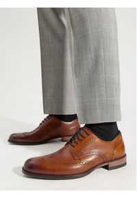 Clarks Półbuty Craftarlolimit 26171453 Brązowy. Kolor: brązowy. Materiał: skóra #7