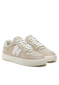 Calvin Klein Jeans Sneakersy Classic Cupsole Low Nbs YW0YW01520 Écru. Materiał: zamsz, skóra #3