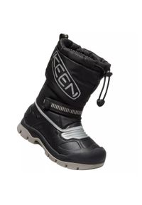 keen - Buty trekkingowe dla dzieci Keen Snow Troll Wp śniegowce. Kolor: czarny. Sport: turystyka piesza