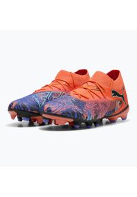 Puma - Buty piłkarskie męskie PUMA Future 8 Match Creativity FG/AG. Kolor: pomarańczowy. Sport: piłka nożna