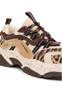 Steve Madden Sneakersy Animates-L SM11004762 Brązowy. Kolor: brązowy. Materiał: zamsz, skóra #4