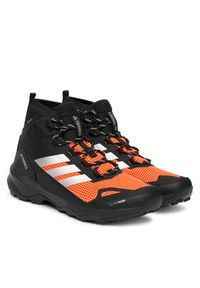 Adidas - adidas Trekkingi Terrex Skychaser AX5 Mid GORE-TEX CLIMAWARM+ Hiking JS3002 Pomarańczowy. Kolor: pomarańczowy. Materiał: materiał. Technologia: ClimaWarm (Adidas). Model: Adidas Terrex. Sport: turystyka piesza #4