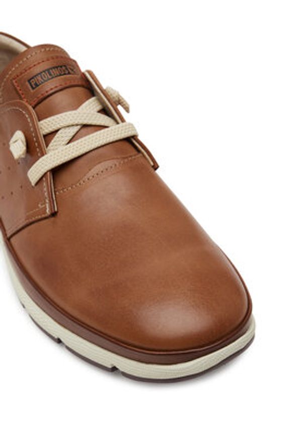 Pikolinos Półbuty M4A-4266C1 Brązowy. Kolor: brązowy. Materiał: skóra