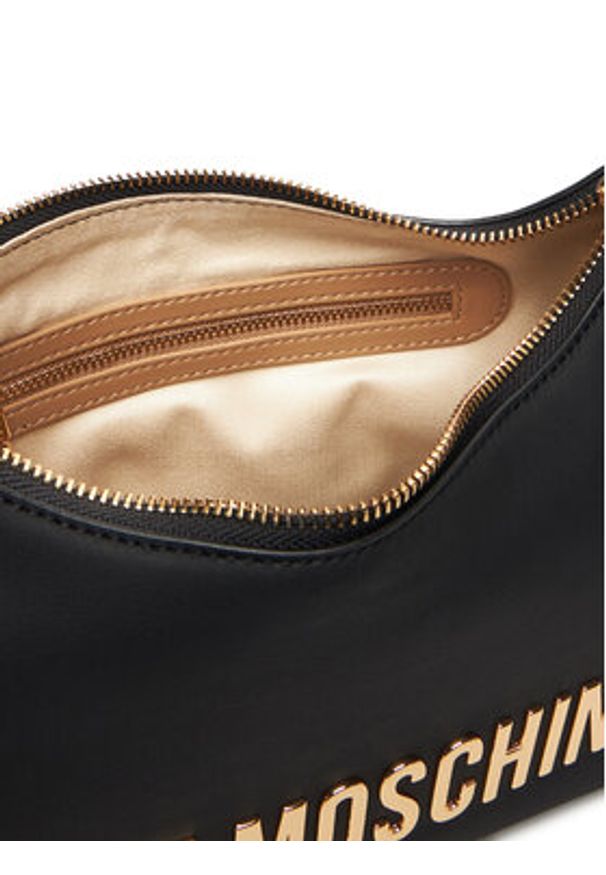 Love Moschino - LOVE MOSCHINO Torebka JC4025PP1NKD0000 Czarny. Kolor: czarny. Materiał: skórzane