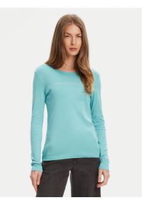 United Colors of Benetton - United Colors Of Benetton Bluzka 3GA2E16G0 Zielony Regular Fit. Kolor: zielony. Materiał: bawełna