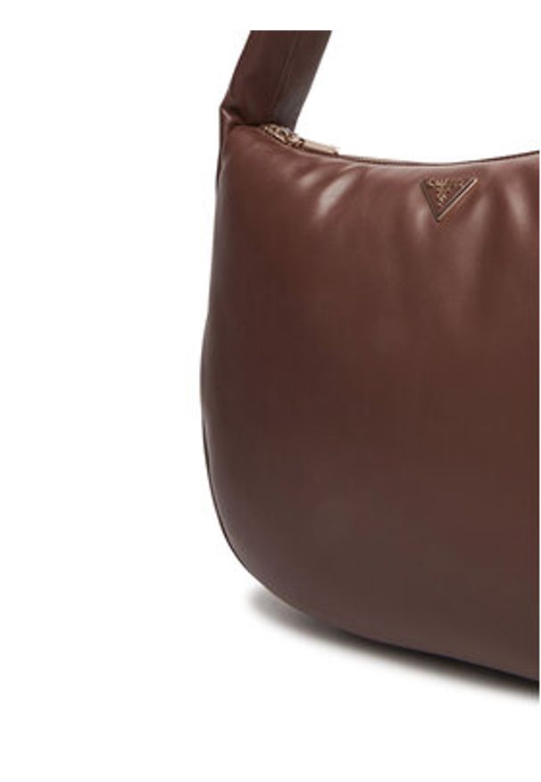 Guess Torebka HWNG75 34020 Brązowy. Kolor: brązowy. Materiał: skórzane