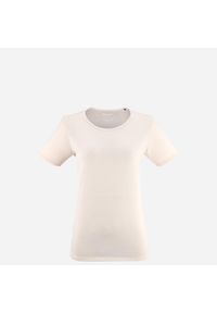 Koszulka damska z krótkim rękawem Millet Wanaka Light Ts Ss W active fit. Kolor: biały. Materiał: tkanina. Długość rękawa: krótki rękaw. Długość: krótkie. Sport: turystyka piesza