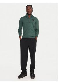 Quiksilver Bluza techniczna Steep Point EQYPF03078 Zielony Slim Fit. Kolor: zielony. Materiał: syntetyk