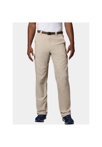 columbia - Spodnie turystyczne męskie Columbia Silver Ridge. Kolor: brązowy, beżowy, wielokolorowy. Materiał: nylon. Sezon: zima. Sport: narciarstwo #1