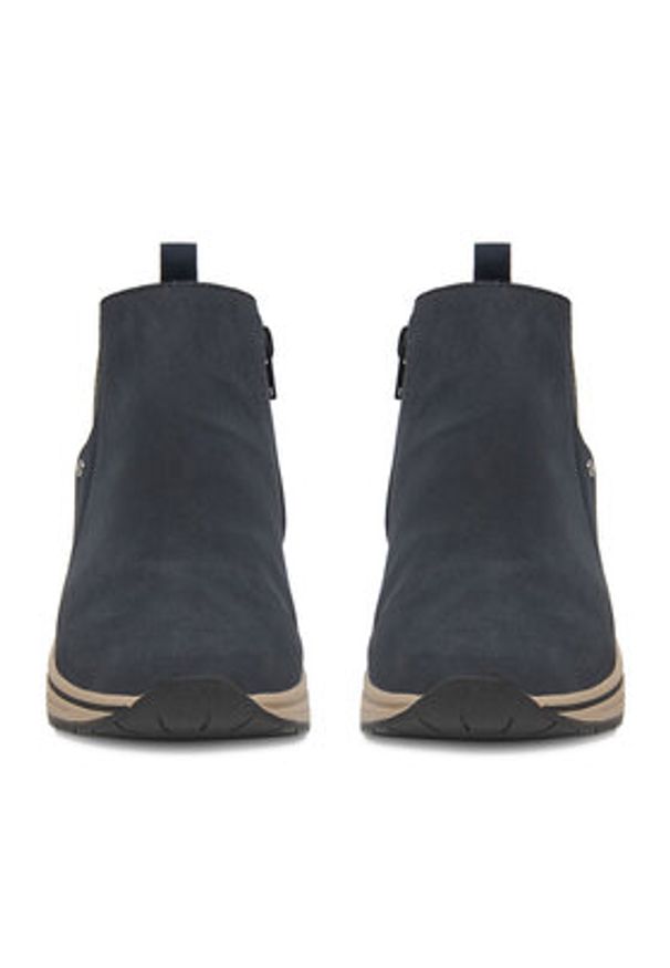 Rieker Botki CEO-N9561-14 Granatowy. Kolor: niebieski. Materiał: materiał