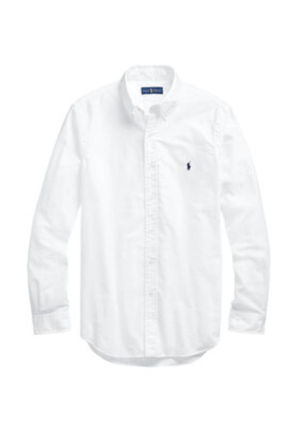 Polo Ralph Lauren Koszula Classics 710736557 Biały Slim Fit. Typ kołnierza: polo. Kolor: biały. Materiał: bawełna