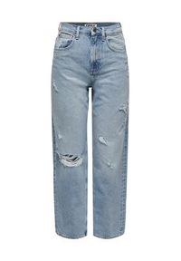 only - ONLY Jeansy Dean 15282727 Niebieski Straight Fit. Kolor: niebieski #8