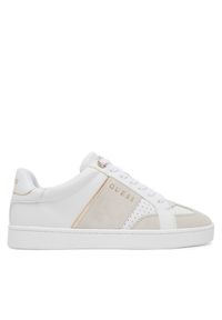 Guess Sneakersy FLJRO4 ELE12 Biały. Kolor: biały. Materiał: skóra