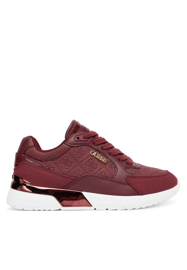 Sneakersy Guess. Kolor: czerwony