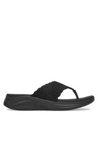 skechers - Skechers Japonki Ultra Flex 3.0 119971/BBK Czarny. Kolor: czarny. Materiał: materiał #4
