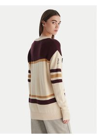 Patrizia Pepe Sweter 2K0352/K298-YA34 Écru Regular Fit. Kolor: kremowy. Materiał: syntetyk #3