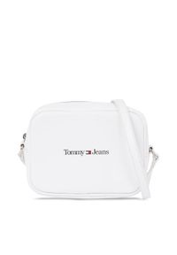 Tommy Jeans Torebka Camera bag AW0AW15029 Biały. Kolor: biały. Materiał: skórzane