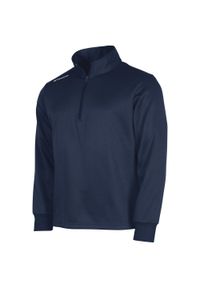 STANNO - Dziecięca bluza dresowa z półzamkiem Stanno Field. Kolor: niebieski. Materiał: dresówka #1