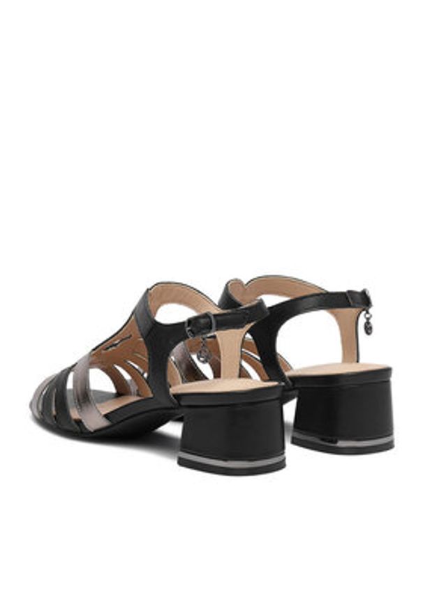 Lasocki Sandały CEO-25F575-1 Czarny. Kolor: czarny. Materiał: skóra