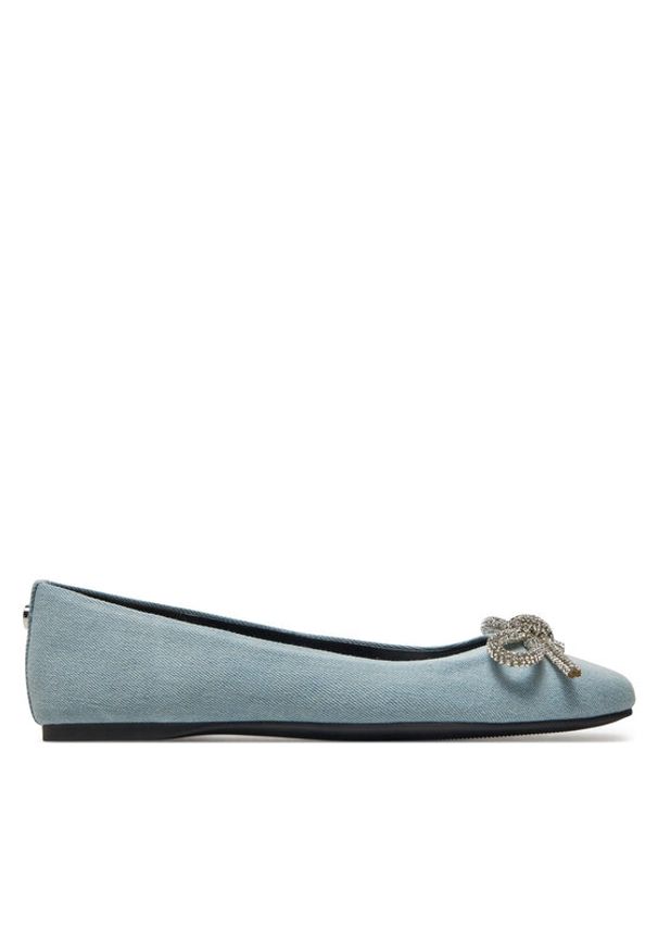 Steve Madden Baleriny Nilsa SM11003517 Niebieski. Kolor: niebieski. Materiał: materiał