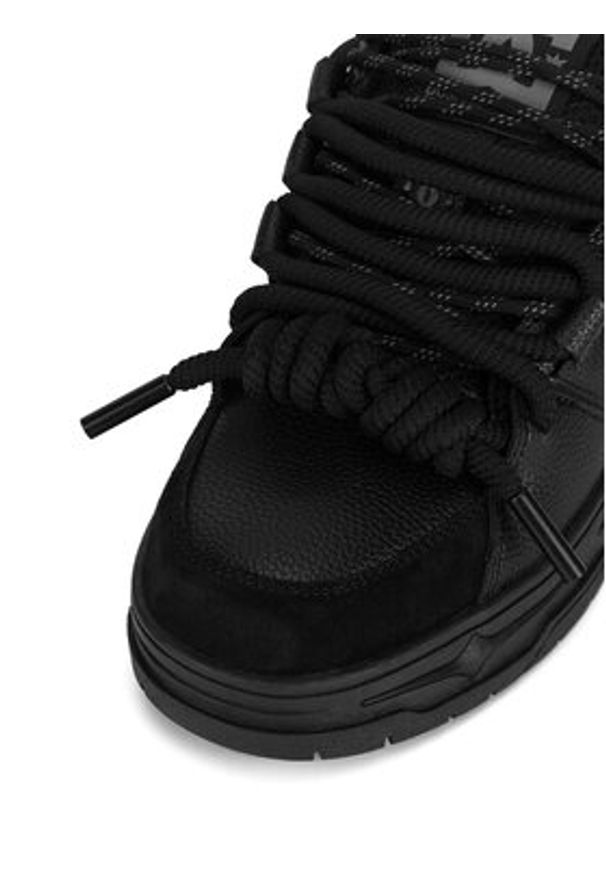 DC Shoes Sneakersy RS-23M07073 Czarny. Kolor: czarny. Materiał: skóra