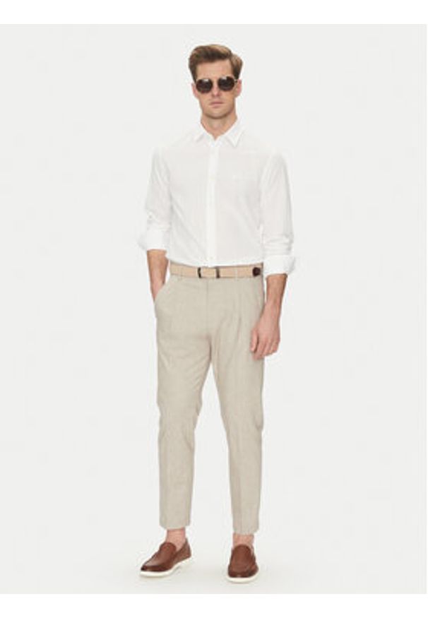 JOOP! Jeans Koszula 15 JJSH-159Hanson 30045999 Biały Modern Fit. Kolor: biały. Materiał: bawełna