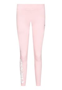 Ellesse Legginsy Solos 2 SGS04703 Różowy Slim Fit. Kolor: różowy. Materiał: bawełna #4