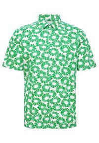 Casual Friday Koszula 20504663 Zielony Regular Fit. Okazja: na co dzień. Kolor: zielony. Materiał: bawełna. Styl: casual #8