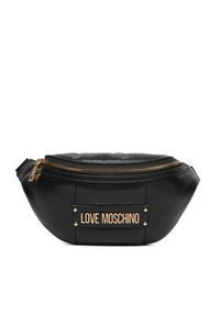 Love Moschino - LOVE MOSCHINO Saszetka nerka JC4323PP0NKM100A Czarny. Kolor: czarny. Materiał: skóra #3