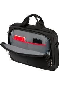 Samsonite 155201 1041 15.6'' Guardit 3.0 czarny. Kolor: czarny. Materiał: tkanina, materiał. Styl: casual #2