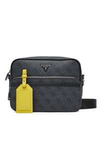 Guess Saszetka HMMILO P5422 Szary. Kolor: szary. Materiał: skóra