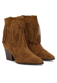 Aldo Botki Jollene 14088521 Brązowy. Kolor: brązowy. Materiał: skóra, zamsz #2
