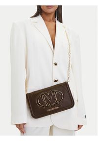 Love Moschino - LOVE MOSCHINO Torebka JC4010PP1NLG0301 Brązowy. Kolor: brązowy. Materiał: skórzane