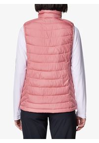 columbia - Kamizelka ocieplana damska Columbia Powder Lite II Vest. Kolor: różowy. Długość rękawa: bez rękawów. Sport: turystyka piesza #2