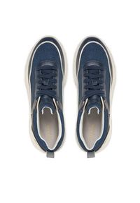 Geox Sneakersy D Alleniee D35LPB 054AS C4002 Granatowy. Kolor: niebieski
