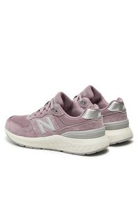 New Balance Sneakersy Walking 880 WW880TW6 Różowy. Kolor: różowy. Materiał: zamsz, skóra #5