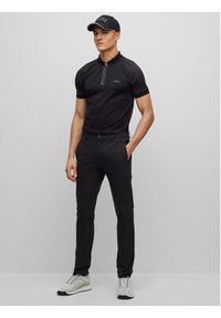 BOSS - Boss Spodnie materiałowe 50487561 Czarny Slim Fit. Kolor: czarny. Materiał: materiał #4