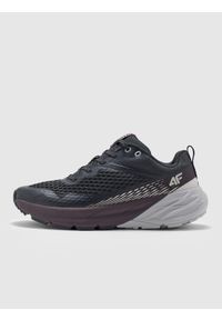 4f - 4F Niskie sneakersy SPEED HIKER męskie - fioletowe 45. Okazja: na spacer, na co dzień. Kolor: fioletowy. Materiał: materiał, guma. Szerokość cholewki: normalna. Sport: turystyka piesza