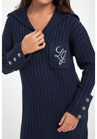 Liu Jo - Sukienka mini wełniana LIU JO. Materiał: wełna. Długość: mini #5