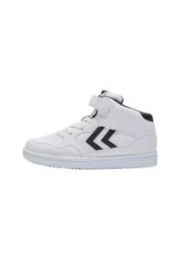 Dziecięce sneakersy high top Hummel Camden. Okazja: na co dzień. Kolor: czarny, biały, wielokolorowy