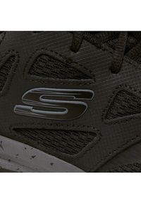 skechers - Skechers Półbuty Hillcrest 237265/BKCC Czarny. Kolor: czarny. Materiał: materiał #10