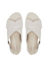 Timberland Sandały TB0A41PQF481 Écru. Kolor: kremowy. Materiał: skóra, zamsz #2